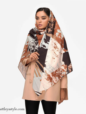 خرید روسری نسکافه ای