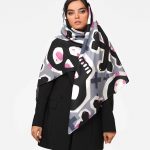 خرید روسری طرح اسکلت