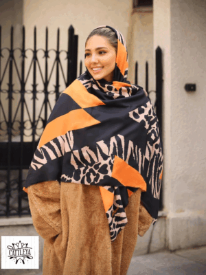 روسری پلنگی