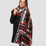 خرید شال طرح نوار