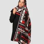 خرید شال طرح نوار
