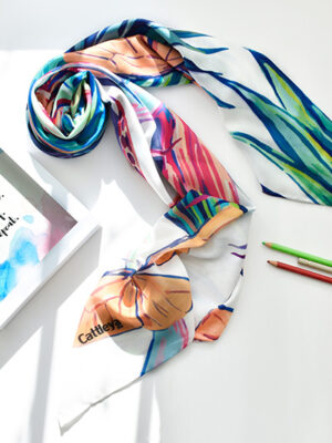 خرید روسری رنگی