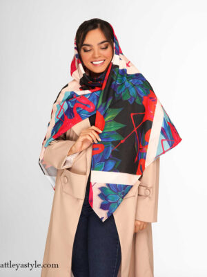 خرید روسری طرح دار