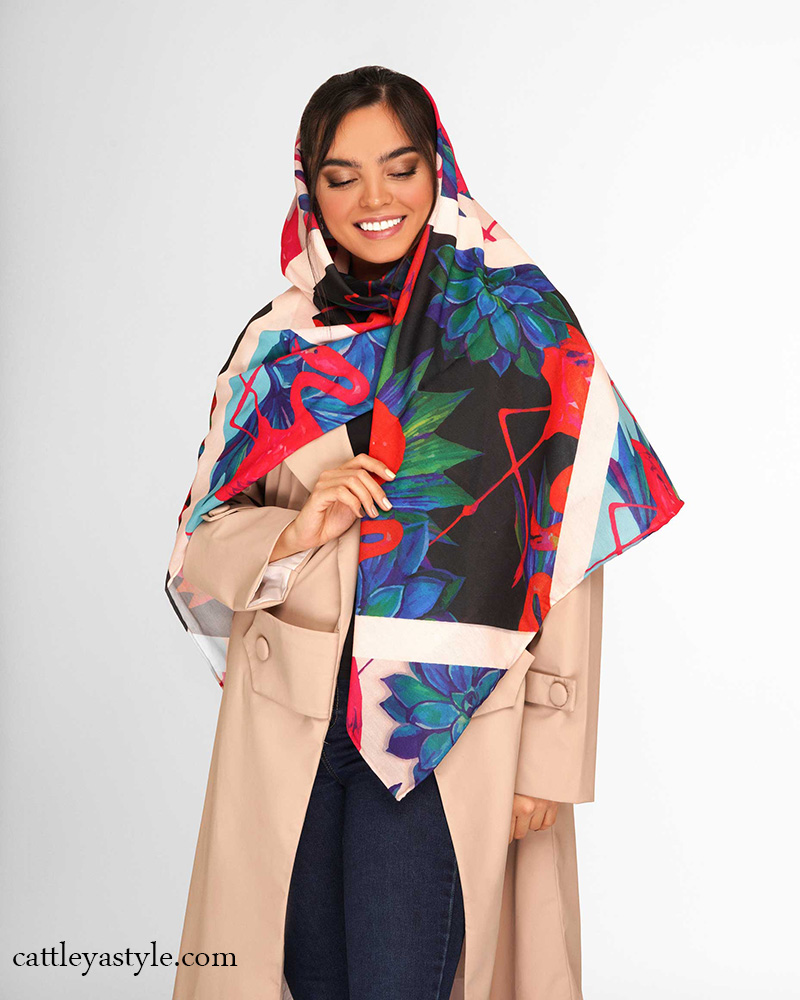 315 (1) خرید روسری طرح دار