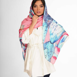 خرید روسری صورتی