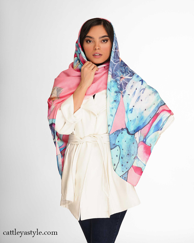 318 (1) خرید روسری صورتی