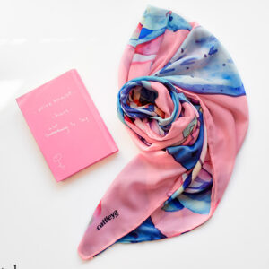 خرید روسری طزح کاکتوس