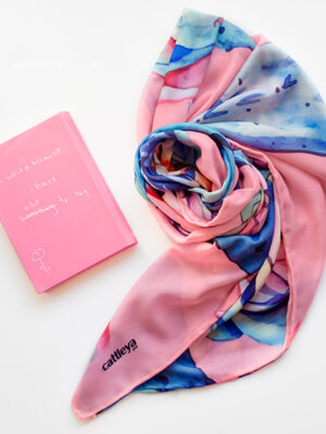 خرید روسری طزح کاکتوس