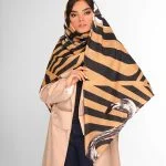 خرید روسری قهوه ای