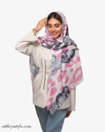 روسری صورتی nabut