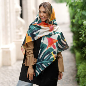 روسری طرح هاوایی