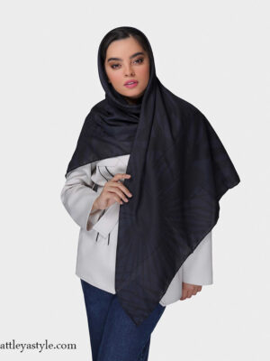 خرید روسری مشکی شیک