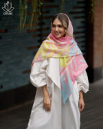 خرید روسری پاستلی