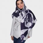 خرید روسری سرمه ای