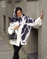 خرید شال سرمه ای