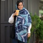 خرید شال آبی