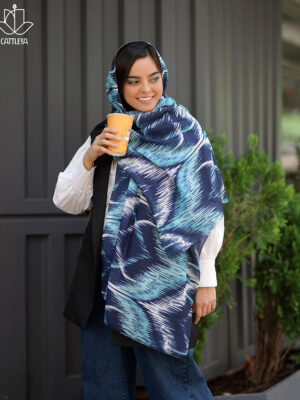 خرید شال آبی