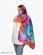 خرید شال پاستیلی فانتزی