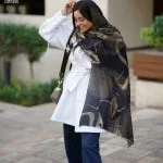 خرید شال مشکی خاص