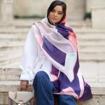 خرید شال صورتی