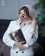 بیبی اسکارف ساده کرم