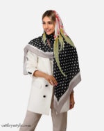 روسری خال خالی