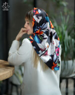 روسری ابریشمی حروف