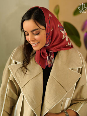 بیبی اسکارف زرشکی