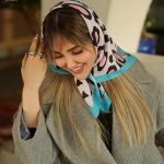 روسری دخترونه پلنگی