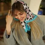روسری دخترونه پلنگی
