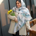 روسری طرح برگ