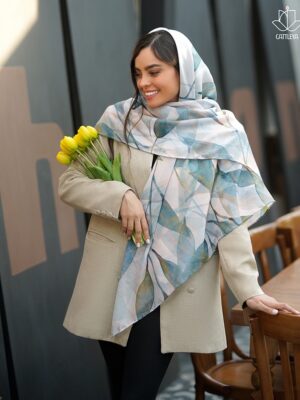 روسری طرح برگ