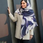 روسری سرمه ای