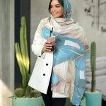 شال فیروزه ای