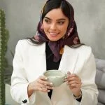 بیبی اسکارف بادمجونی