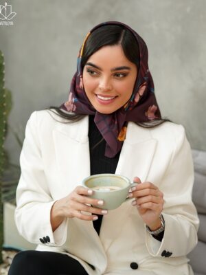 بیبی اسکارف بادمجونی