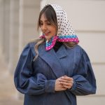 بیبی اسکارف خال خالی