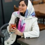 روسری آبرنگی