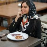 مدیوم اسکارف مشکی