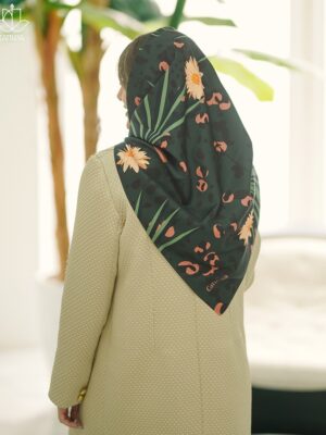 مدیوم اسکارف سبز یشمی