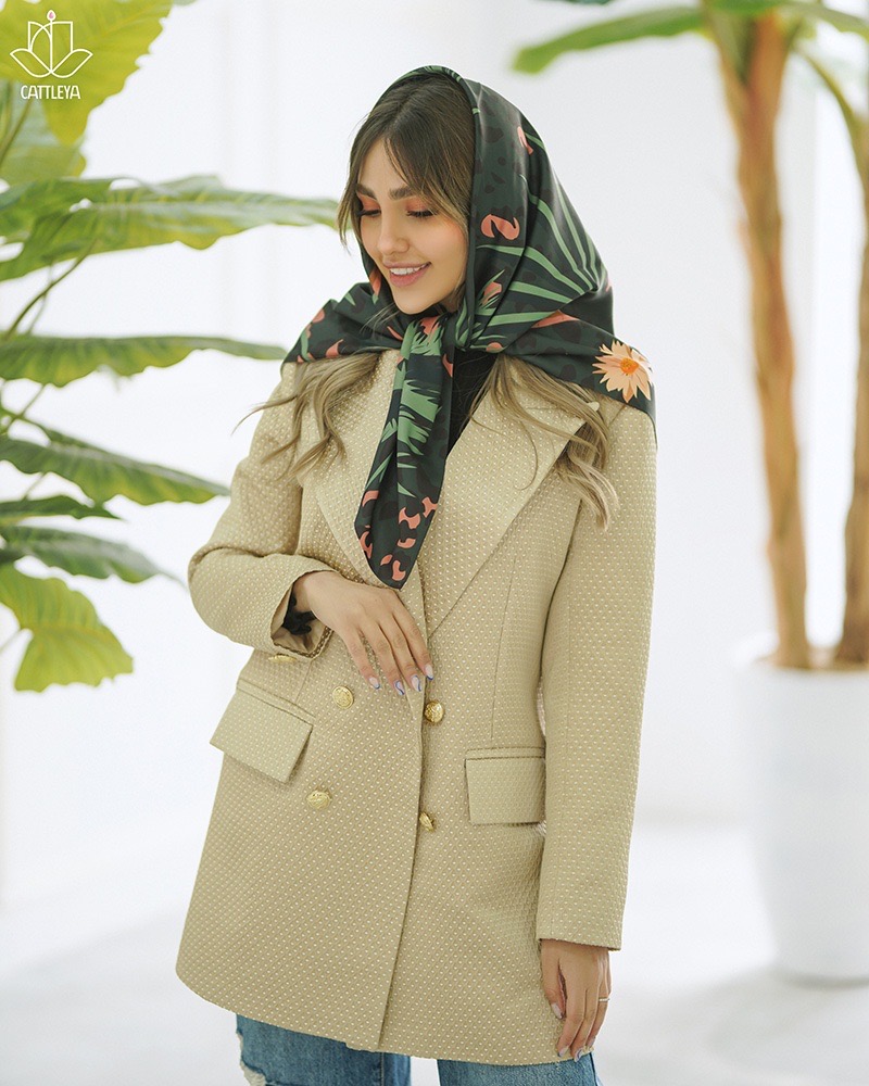 9128 روسری سبز