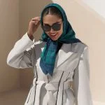 روسری خاص سبز