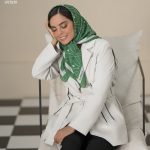 روسری سبز دوست داشتنی