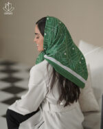 روسری عرض90 سیز