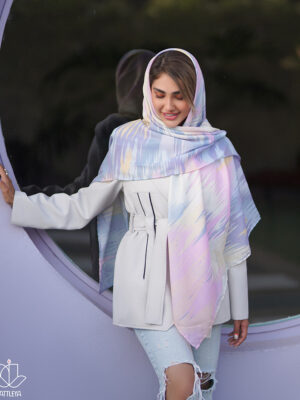 روسری پاستلی