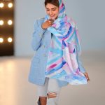 شال رنگ پاستلی