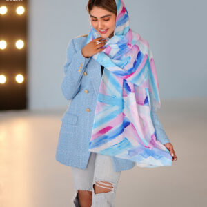 شال رنگ پاستلی