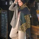 شال طرح پلنگی