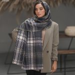 شال طرح چهارخانه