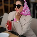 بیبی اسکارف صورتی